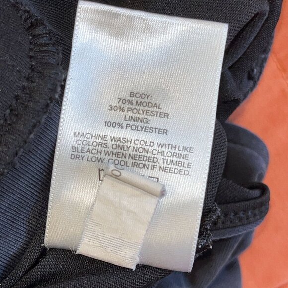 Express Black V-Neck Ruched Front Elastic Waistband Women's Jumpsuit Size S - Picture 10 of 10